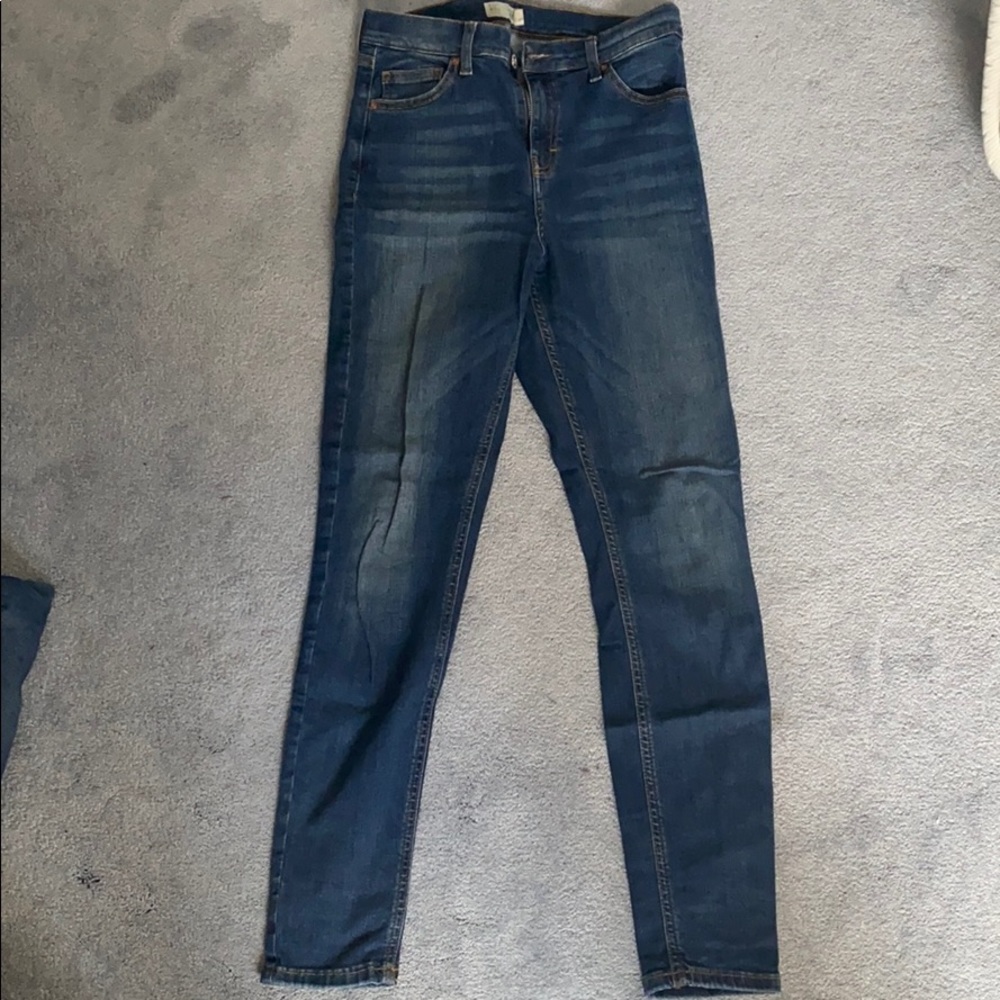 Top shop high waisted jeans